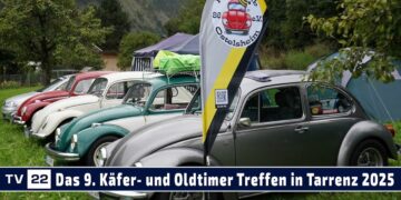 MOTOR TV22: Der Käfer-Club Ostelsheim beim Käfer – und Oldtimer Treffen in Tarrenz 2025