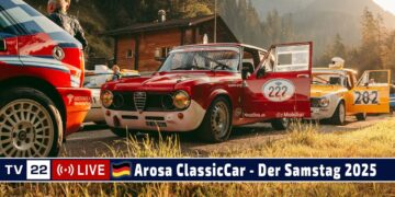🇩🇪 LIVE Arosa ClassicCar – Die Rennläufe am Samstag 2025