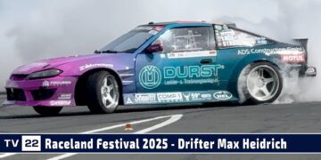 MOTOR TV22: Drifter Max Heidrich beim Raceland Festival Schleizer Dreieck 2025