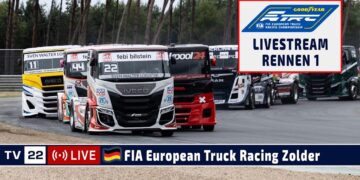 🇩🇪 LIVE Truck Grand Prix Zolder: R1 Goodyear FIA European Truck Racing Ch’ship – 13.09.2025