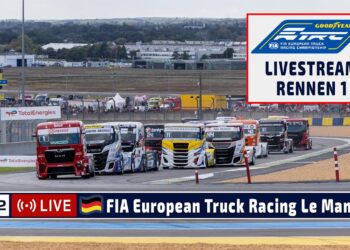🇩🇪 LIVE Truck Grand Prix Le Mans: R1 Goodyear FIA European Truck Racing Ch’ship – 20.09.2025