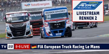🇩🇪 LIVE Truck Grand Prix Le Mans: R2 Goodyear FIA European Truck Racing Ch’ship – 20.09.2025