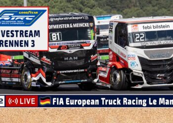 🇩🇪 LIVE Truck Grand Prix Le Mans: R3 Goodyear FIA European Truck Racing Ch’ship – 21.09.2025