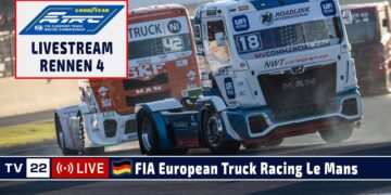 🇩🇪 LIVE Truck Grand Prix Le Mans: R4 Goodyear FIA European Truck Racing Ch’ship – 21.09.2025