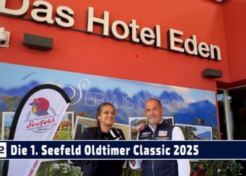 MOTOR TV22: Die 1. Seefeld Oldtimer Classic 2025 – Das Hotel Eden als Homebase für die 50 Fahrzeuge