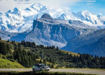 Traumhafte Kulisse: Die Rallye Mont-Blanc Morzine ist nicht nur topographisch ein Highlight
