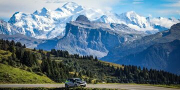 Traumhafte Kulisse: Die Rallye Mont-Blanc Morzine ist nicht nur topographisch ein Highlight