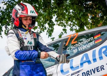 Claire Schönborn (26) ist die offizielle Pilotin des WRC Young Drivers Team und sammelt in der Junior-WM 2025 (JWRC) Erfahrungen auf internationaler Bühne