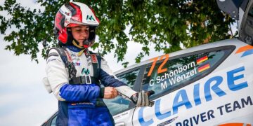 Claire Schönborn (26) ist die offizielle Pilotin des WRC Young Drivers Team und sammelt in der Junior-WM 2025 (JWRC) Erfahrungen auf internationaler Bühne