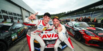 Philipp Gogollok (li.) und Hendrik Still gewannen auf dem Red Bull Ring