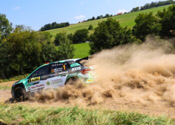 Marijan Griebel kann zum fünften Mal Deutscher Rallye-Champion werden