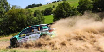 Marijan Griebel kann zum fünften Mal Deutscher Rallye-Champion werden