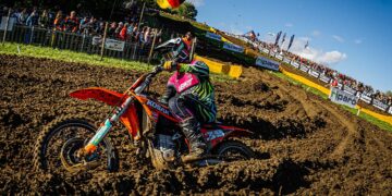 Mit dem Sieg in Holzgerlingen sicherte van de Moosdijk seinen ersten ADAC MX Masters Titel