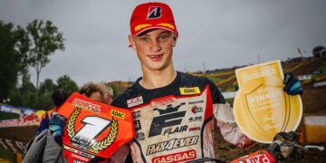 Ian Ampoorter gewinnt den Titel im ADAC MX junior Cup 125