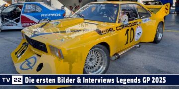 MOTOR TV22: Die ersten Bilder und Interviews vom Legends Grand Prix am Salzburgring 2025