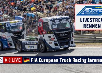 🇩🇪 LIVE Truck Grand Prix Jarana: R3 Goodyear FIA European Truck Racing Ch’ship – 05.10.2025
