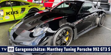 Garagenschätze: Bis zu Das Manthey Tuning Paket für den Porsche 992 GT3 S