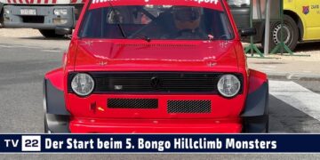 MOTOR TV22: Der Start für Tobias Santer beim 5. Bongo Hillclimb Monsters in Kroatien