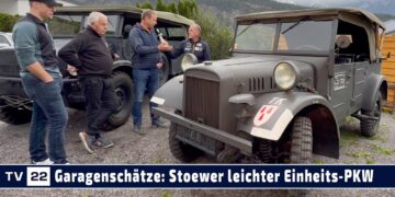 Garagenschätze: Skurriles in Rietz  – ein Stoewer leichter Einheits-PKW