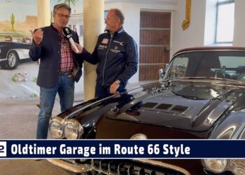 MOTOR TV22: Die Oldtimer Garage von Frank Scheelen – Route 66 trifft auf Seefelder Wahrzeichen