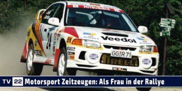 Motorsport Zeitzeugen: „Kannst Du Räderwechseln?“ Rallye Zeit im Mitsubishi Lancer Christine Dorfner