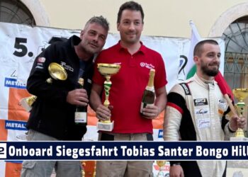 MOTOR TV22: Die Siegesfahrt im VW Golf 1 STW von Tobias Santer  5. Bongo Hillclimb Monsters 2025