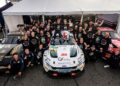 Finn Wiebelhaus und Salman Owega feiern mit ihrem Haupt Racing Team die Meisterschaft