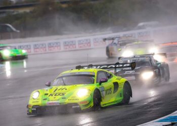 Thomas Preining gewann das Regenrennen der DTM in Hockenheim