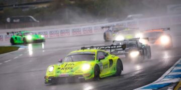 Thomas Preining gewann das Regenrennen der DTM in Hockenheim