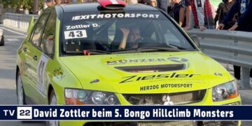 MOTOR TV22: David Zottler mit seinem Mitsubushi beim 5. Bongo Hillclimb Monsters in Kroatien