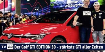 MOTOR TV22: Der neue Golf GTI EDITION 50 – das stärkste Serienmodell in der Geschichte des GTI