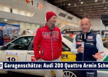 Garagenschätze: Die legendären Audi Quattro Rallye und Rundstrecke bei Tilo Macht