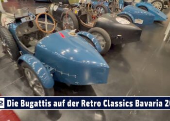 1763048068 maxresdefault MOTOR TV22: Due Bugattis auf der Retro Classics Bavaria 2025