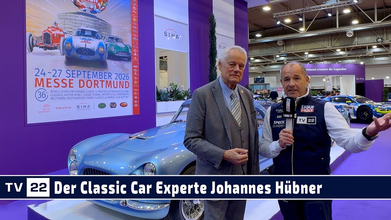 MOTOR TV22: Der Classic Car Experte Johannes Hübner auf der Essen Motor ...