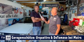 Garagenschätze: Vom Audi Urquattro und DeTomaso Pantera Gruppe 4 – Garage bei Familie Mair | Soubek