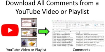 Download All Comments from a YouTube Video or Playlist