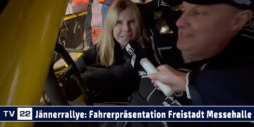 MOTOR TV22: Die Fahrerpräsentation in Freistadt Messehalle bei der Jännerrrallye 2026