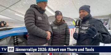 MOTOR TV22: Albert von Thurn und Taxis im Interview bei der Jännerrallye 2026