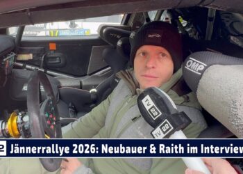 MOTOR TV22: Hermann Neubauer & Kevin Raith in Interview bei der Jännerrallye 2026