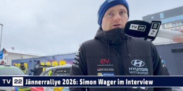 MOTOR TV22: Simon Wagner nach den ersten Etappen bei der Jännerrallye 2026