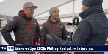 MOTOR TV22: Philipp Kreisel im Interview bei der Jännerrallye 2026