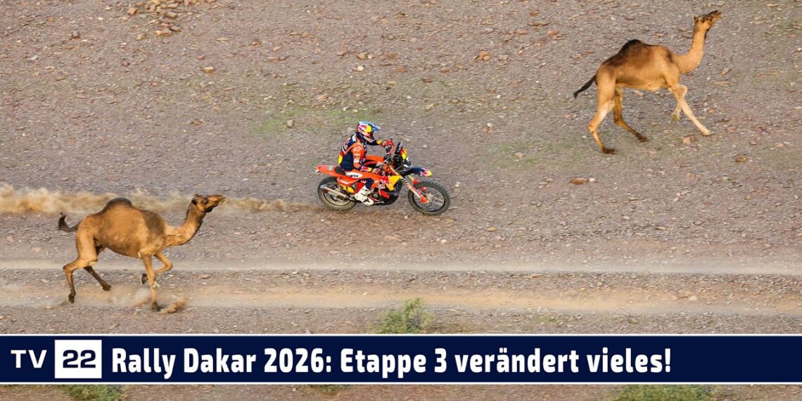 Rally Dakar 2026: Honda schlägt zurück! Chaos wirbelt Autos durcheinander – Sanders weiter vorne