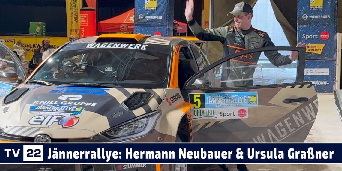 MOTOR TV22: Hermann Neubauer und das Team ZR Racing bei der Jännerrallye 2026