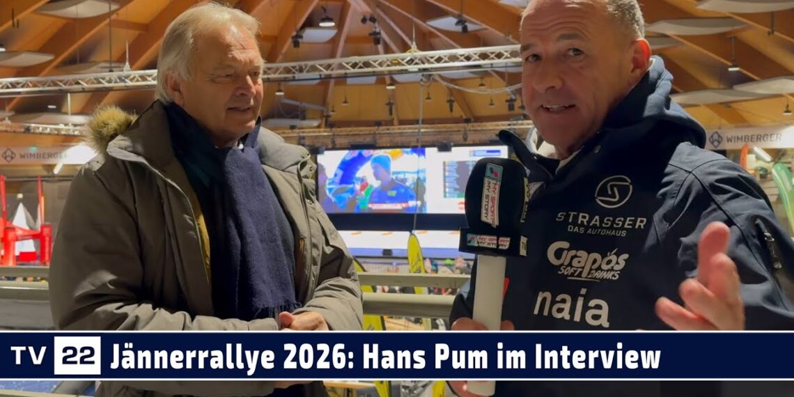 MOTOR TV22: Hans Pum, ehem. Skisport-Funktionär, bei der Jännerrallye 2026