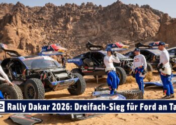 Rallye Dakar 2026: KTM vorn bei den Bikes, Ford räumt bei den Autos ab
