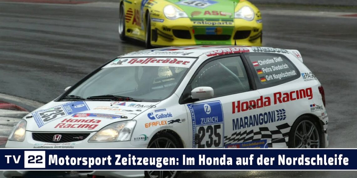 Motorsport Zeitzeugen: Christine Dorfner bei den 24h am Nürburgring im Damenteam im Jahr 2005