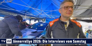 MOTOR TV22: Die Interviews und Stimmen vom Samstag bei der Jännerrallye 2026