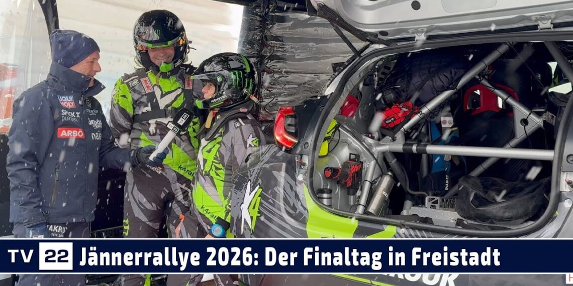 Jännerrallye 2026: Das Finale und die Interviews vom Sonntag in Freistadt