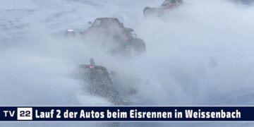 MOTOR TV22: Die zweiten Läufe der Autos beim Eis Rallye Cross | Eisrennen Weissenbach 17.01.2026