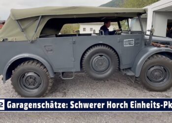 Garagenschätze: Ein originaler schwerer Horch Einheits-Pkw – Eine fahrende Automobilgeschichte
